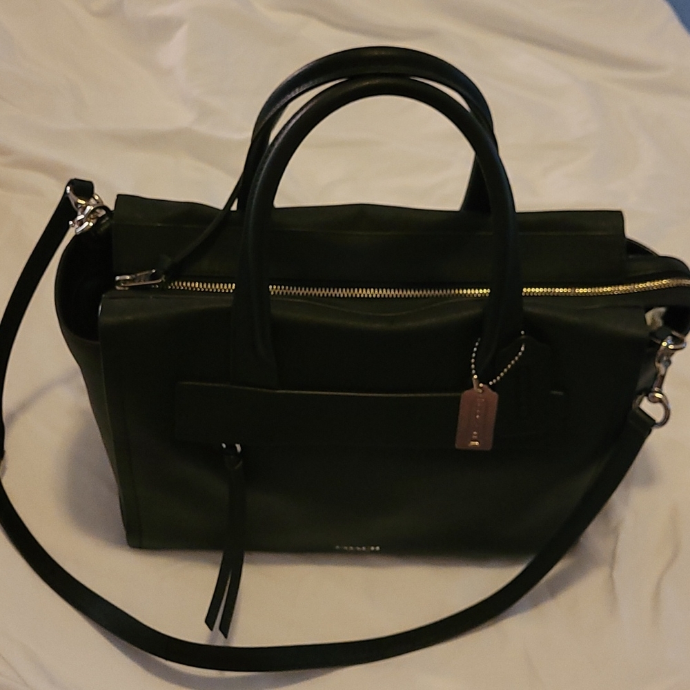Coach Black Saff Riley Carryall - Picture 6 of 9
